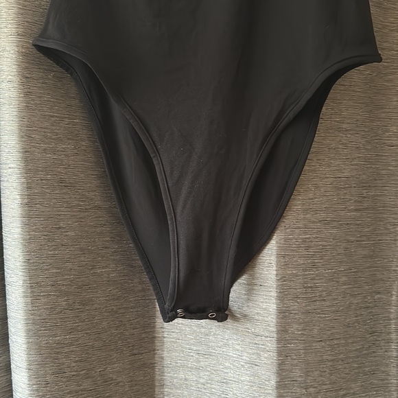 Black one shoulder body suit - Picture 4 of 6